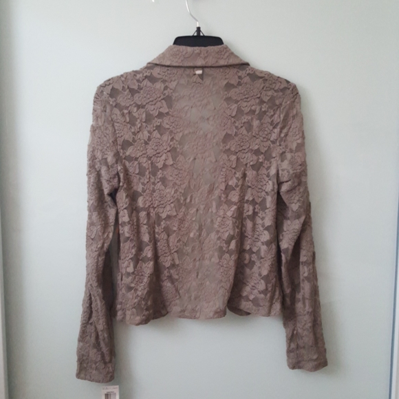 Womens Elegant Lace Blazer - Small - MACYS - Picture 4 of 15